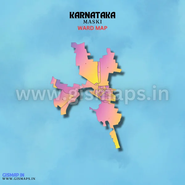 Maski Ward Map (Karnataka)